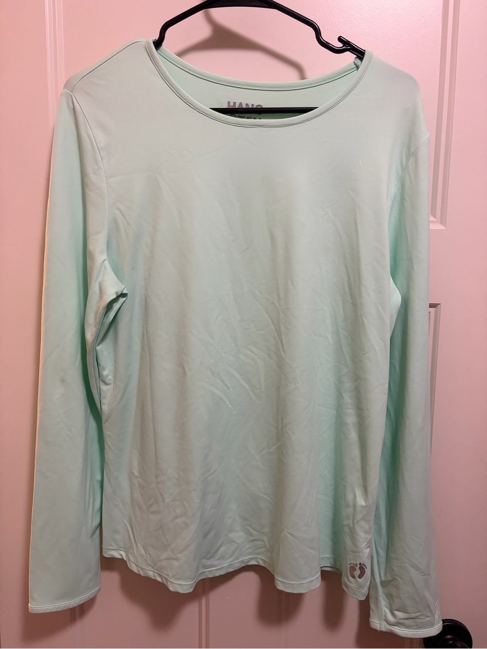 Hang Ten Lightweight Long-Sleeve Tee in Mint